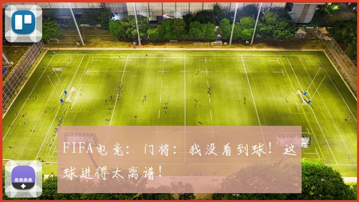 FIFA电竞:门将:我没看到球!这球进得太离谱!